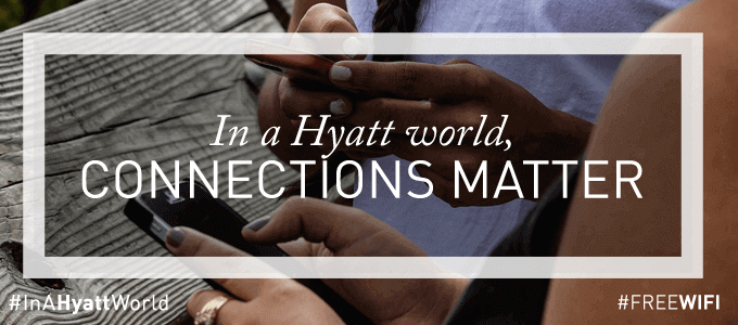 Hyatt Hotels Lead the Way with Free WiFi