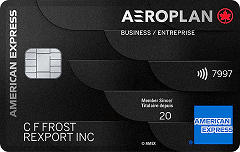 Apply online for American Express Aeroplan Business Reserve Card