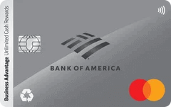 Bank of America Business Advantage Unlimited Cash Rewards Mastercard