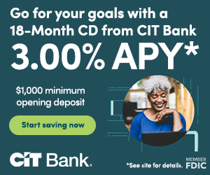 CIT Bank 18-Month CD