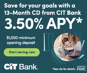 CIT Bank 13-Month CD