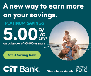 Grow Your Wealth with a CIT Bank Platinum Savings Account