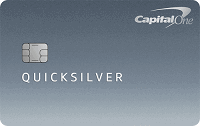 Apply online for Capital One Quicksilver Cash Rewards for Good Credit