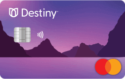 Destiny Mastercard with $1,000 Credit Limit