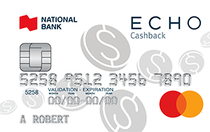 Apply online for ECHO Cashback Mastercard