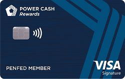 Apply online for PenFed Power Cash Rewards Visa Signature Card
