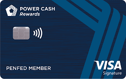 PenFed Power Cash Rewards Visa Signature Card