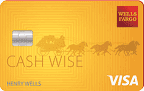 Wells Fargo Cash Wise Visa card