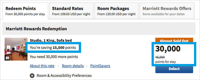 What are Marriott PointSavers and How Can I Redeem Them