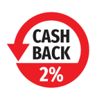 2% Cash Back